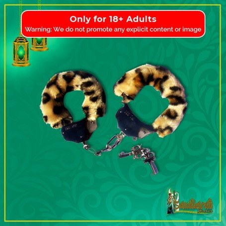 Fetish Fantasy Furry Cuffs in Leopard