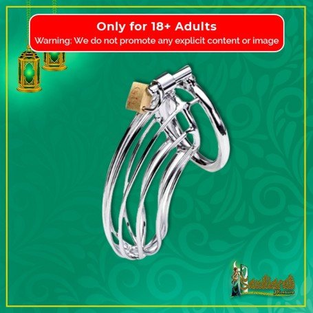Stainless Steel Iron Wire Male Chastity Lock
