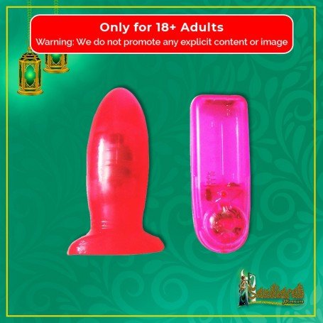 Crystal Anal Butt Plug Vibrating