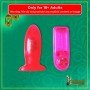 Crystal Anal Butt Plug Vibrating