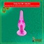 Crystal Anal Vibrating Butt Plug With Suction Cup