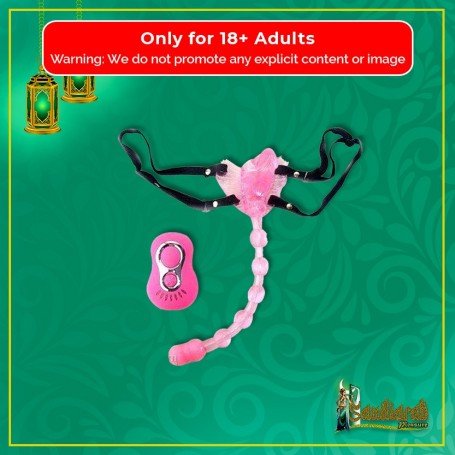 Wearable Butterfly Whip Anal Vagina Stimulator