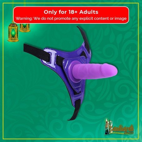 Ultra Elastic Harness Lesbian Strapon Dildo