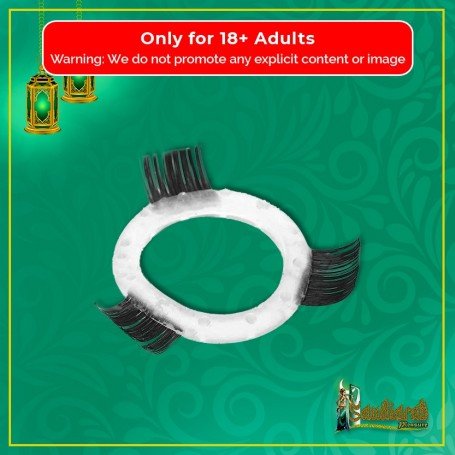 Transparent Hair Finger Fun Function Cock Ring