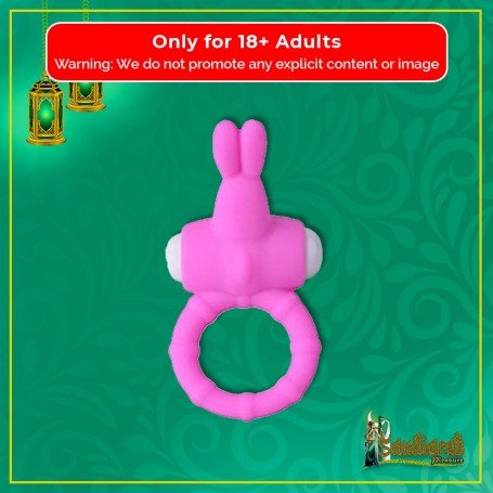 Rabbit Vibrating Penis Ring Blue Lolly