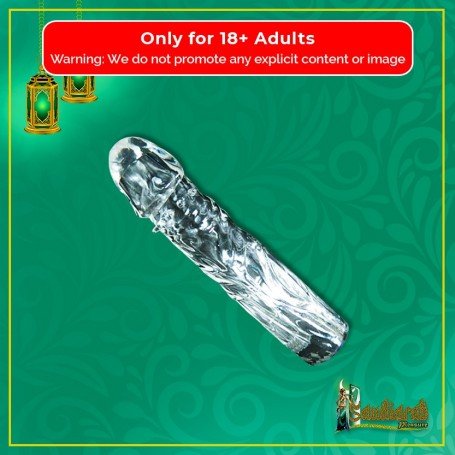 Full Ribbed Crystal Penis Sleeves