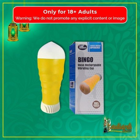 Bingo Vocal Rechargeable Vibrating Cup