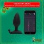 Lovense Hush App Controlled Vibrating Butt Plug (1.5 inch/1.75 inch) For Women