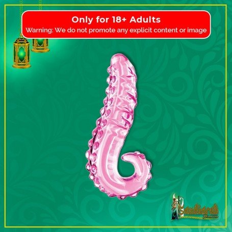 Kiss of Tongue Crystal Glass Dildo Anal Toy