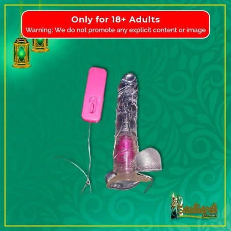 Crystal Lover Jelly Realistic Vibrator with Suction Cup