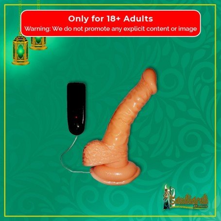 Whoppers Curved Vibrating Suction Cup Realistic Vibrator RSV-078
